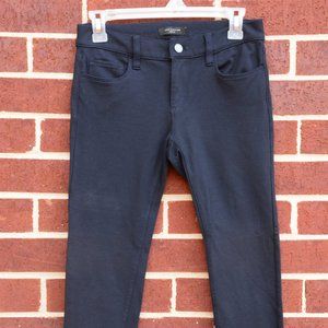Ann Taylor Women’s Super Skinny Cropped Pants 2P Black Modern Fit Stretch